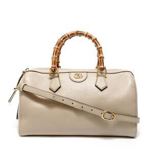 Gucci Diana Nm Bamboo Handle Boston Bag #252558G19B